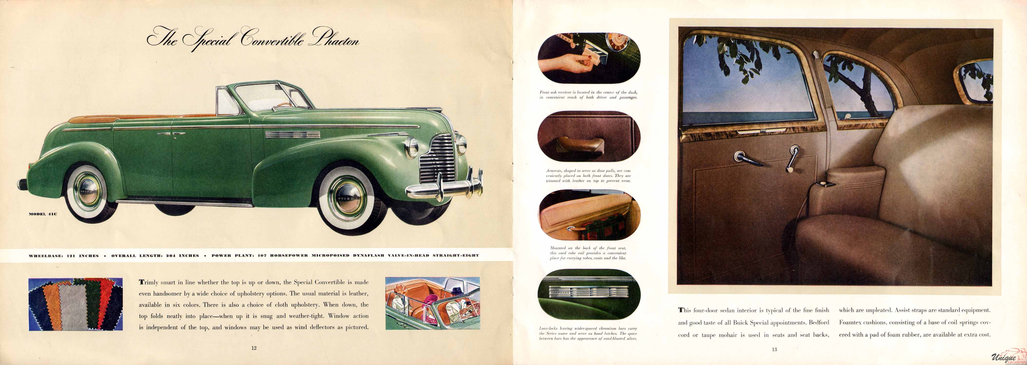 1940 Buick Brochure Page 5